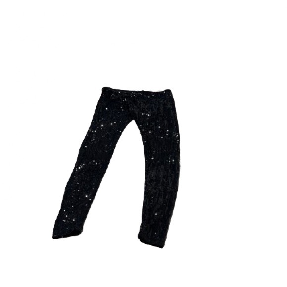 TART black sequin leggings size small - Picture 2 of 5